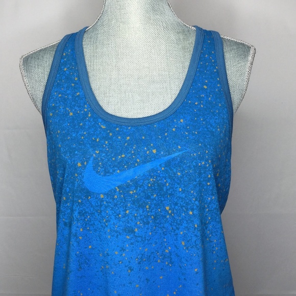 Nike Tops - ⬇️ Nike Loose Fit Blue Workout Tank Top Size Large